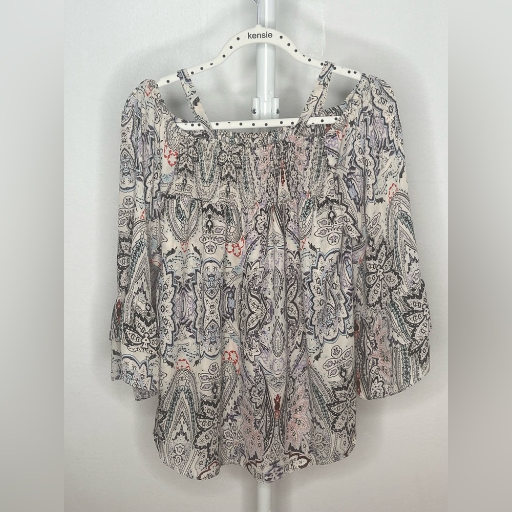 Beautiful flowing tunic top with straps